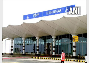 PM Modi inaugurated Kushinagar International Airport with the aim to facilitate Buddhist pilgrims worldwide by providing seamless connectivity to various Buddhist sites in the region (Photo Source: ANI)