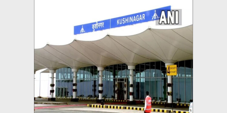 PM Modi inaugurated Kushinagar International Airport with the aim to facilitate Buddhist pilgrims worldwide by providing seamless connectivity to various Buddhist sites in the region (Photo Source: ANI)