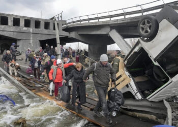 The development comes following the third round of talks between Russia and Ukraine in Belarus (Photo Credit: AP)