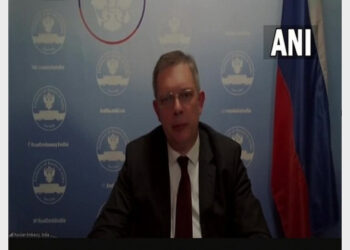 Russian Ambassador-designate to India Denis Alipov consoled the demise of an Indian student in Kharkiv and assured that Russia would do everything in its power to support the evacuation of the Indian citizens from Ukraine (Photo Credit: ANI)