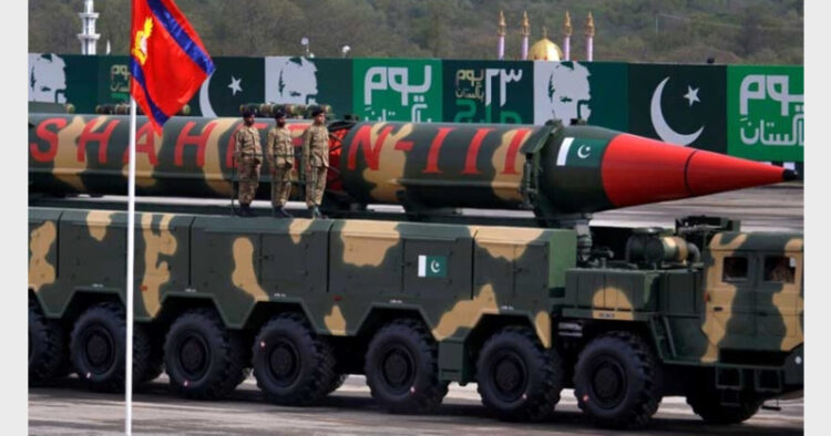 The report highlighted the unchecked expansion of Pakistan's nuclear prowess by exploiting the dual-use technology imports as a risk facing the whole world and, particularly, the South Asian region