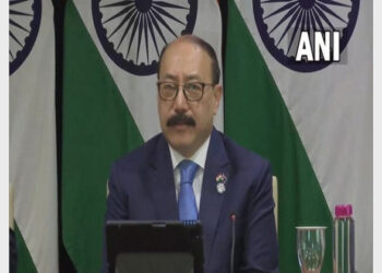 Foreign Secretary Shringla briefing media on PM Modi-Morrison virtual summit (Photo Credit: ANI)