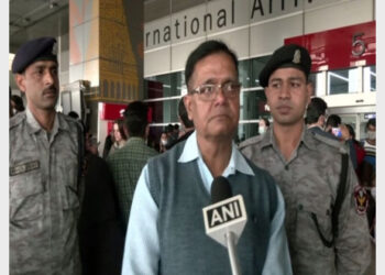 CRPF DIG RB Singh speaking to ANI (Photo Credit: ANI)