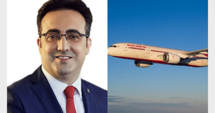 Ayci resigned as chairman of Turkish Airlines on January 26 this year and was appointed MD & CEO of Air India within a month (Photo Credit: The New Indian)