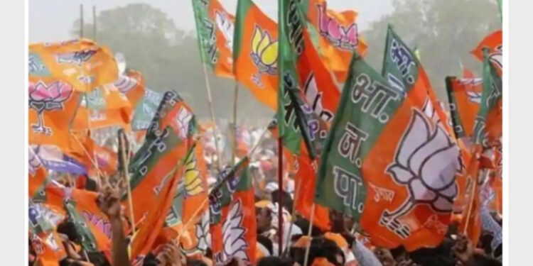 BJP has won 74 municipality boards out of 80 and its ally AGP won two municipality boards