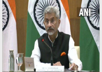 EAM Jaishankar briefing media on his meeting with his Chinese counterpart, Wang Yi (Photo Source: ANI)