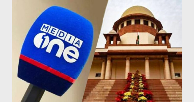 Bench comprising Justices DY Chandrachud, Surya Kant and Vikram Nath gave permission to run Media One on the same basis channel was being operated before security clearance was revoked (Photo Credit: OpIndia)
