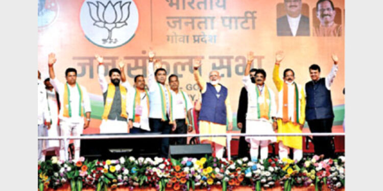 PM Narendra Modi gave credit to karyakartas for the party's victories in Goa and other States
