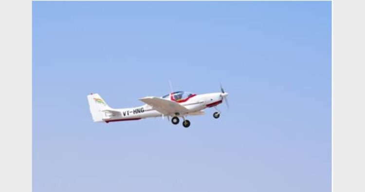 India’s first indigenous flying trainer, HANSA-NG (Photo Credit: India Science Wire)