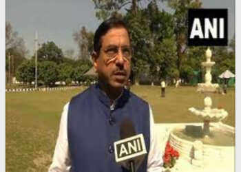 Union Minister Pralhad Joshi speaking with ANI on BJP victory in Uttarakhand (Photo Credit: ANI)