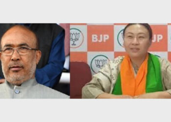 Manipur CM N. Biren Singh-BJP MP S Phangnon Konyak