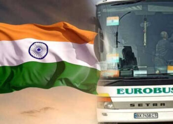 The group said they got clearance because of Indian flag and added Indian flag and Indians were of great help to the Pakistani, Turkish students (Photo Credit: NewsBharati)