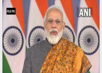 Taking to Twitter, PM Modi congratulated Konkan Railway for completing 100 per cent electrification (Photo Source: ANI)