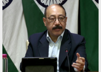 Foreign Secretary Harsh V Shringla said the policy initiatives taken by India - and its neighbours–have implications for each other (Photo Credit: ANI)