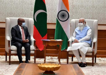 An estimated 1.3 billion dollars of loans were taken during Yameen's tenure from China, adding that the loans taken during his regime were estimated to be more than a quarter of Maldives GDP (Photo Credit: India External Affairs Ministry)