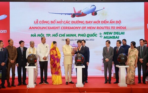 Inaguration of new air services between India and Vietnam (Photo Source: ANI)