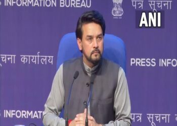 Information and Broadcasting Minister Anurag Thakur (File/ANI)