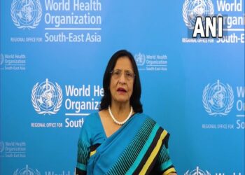 WHO South-East Asia Regional Director, Dr Poonam Khetrapal Singh (Photo Source: ANI)