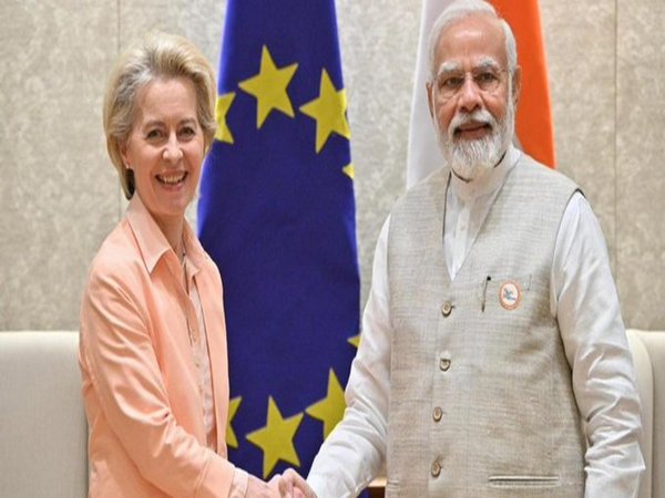 European Commission President Ursula von der Leyen-Indian Prime Minister Narendra Modi (Photo Source: Twitter/Ursula von der Leyen)