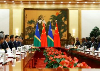 Apart from US and Australia, New Zealand and Tonga have also raised the issue with the agreement between China and Solomon Islands (Photo Source: Reuters)