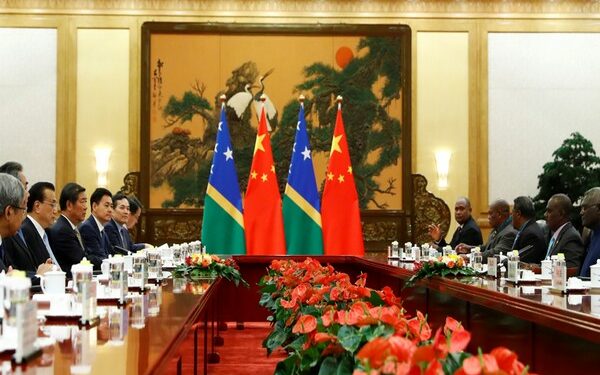 Apart from US and Australia, New Zealand and Tonga have also raised the issue with the agreement between China and Solomon Islands (Photo Source: Reuters)
