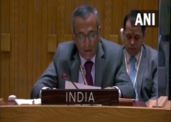 India's Deputy Permanent Representative to the UN, R Ravindra (Photo Source: ANI)