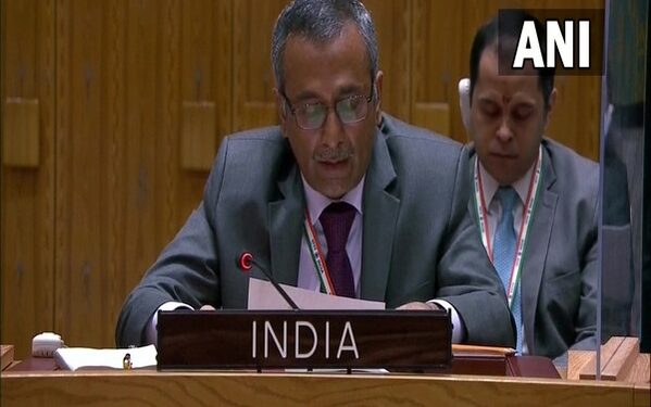 India's Deputy Permanent Representative to the UN, R Ravindra (Photo Source: ANI)