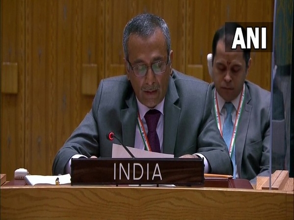 India's Deputy Permanent Representative to the UN, R Ravindra (Photo Source: ANI)