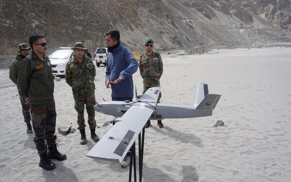 Loitering Munitions tests in Ladakh (Photo Source: ANI)