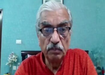 NTAGI Dr NK Arora speaking to ANI (Photo Source: ANI)