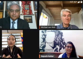 Webinar on "Tibet Brief 20/20", authored by Prof. Michael and Dr Miek Botjes