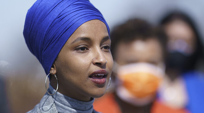 Ilhan Omar is the Somali-born American politician who was earlier accused of marrying her own brother and committing immigration fraud (Photo Source: AP)