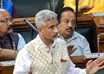 Dr. S. Jaishankar addressing in Parliament (Photo Source: PTI)
