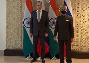 Russian FM Lavrov meeting EAM Dr. S. Jaishankar in New Delhi (Photo Source: ANI)