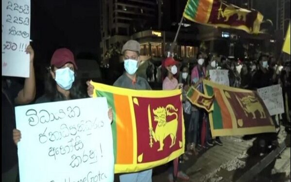 Protests in Sri Lanka (File/ANI)