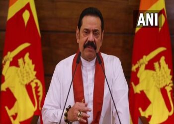 Sri Lanka's Prime Minister Mahinda Rajapaksa (Photo Source: ANI)