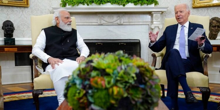 India PM Narendra Modi-US President Joe Biden (Photo Source: AP Photo/Evan Vucci)