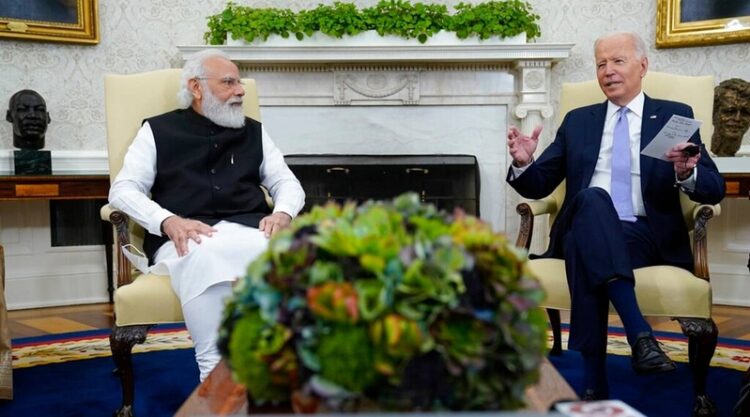 India PM Narendra Modi-US President Joe Biden (Photo Source: AP Photo/Evan Vucci)