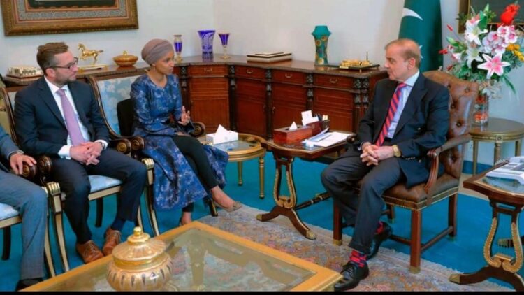 India slammed US Congresswoman Ilhan Omar's visit to Pakistan-occupied Jammu and Kashmir
