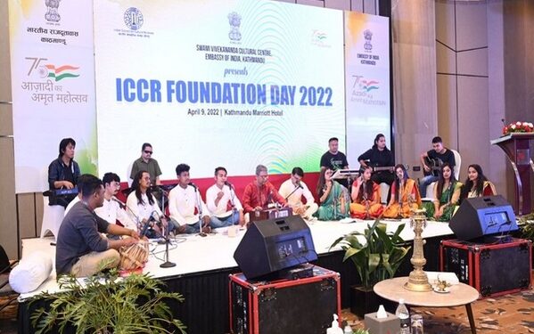 72nd Indian Council for Cultural Relations (ICCR) Foundation Day celebrations at Embassy of India in Kathmandu (Photo Source: ANI)