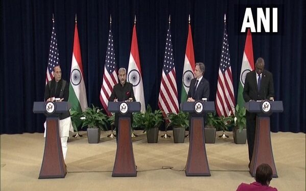 Joint press conference after India-US 2+2 Ministerial Dialogue
