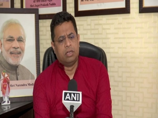 West Bengal BJP vice president Saumitra Khan speaking to ANI (Photo Source: ANI)