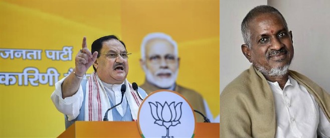 BJP National President J.P. Nadda slammed DMK Government for attacking Ilaiyaraaja, who praised PM Modi's work in his foreword for a book