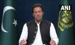 Imran Khan live addressing the nation (Photo Source: ANI)