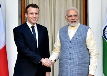 Indian PM Narendra Modi congratulated French President Emmanuel Macron on his re-election (Photo Source: PTI)