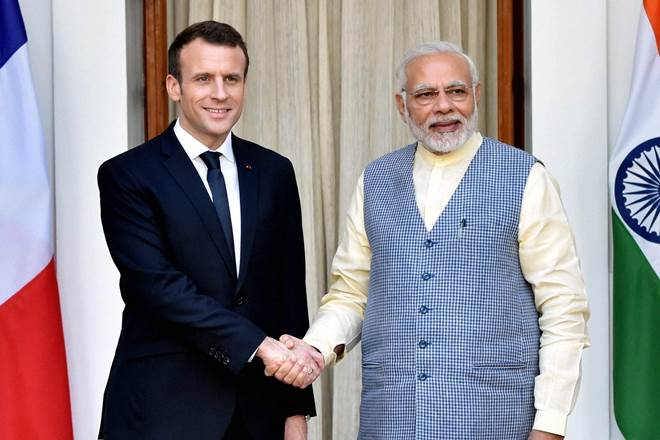 Indian PM Narendra Modi congratulated French President Emmanuel Macron on his re-election (Photo Source: PTI)