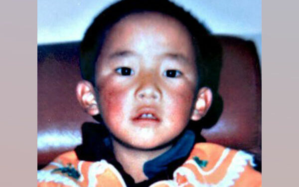 Three days after his selection as Panchen Lama, Chinese authorities kidnapped then six-year-old Gedhun Choekyi Nyima and his family (Photo Source: ANI)
