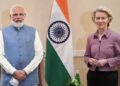 Prime Minister Narendra Modi-President of the European Commission Ursula von der Leyen (File/PTI)
