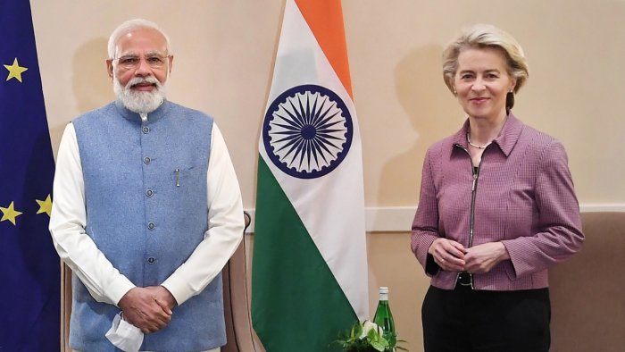 Prime Minister Narendra Modi-President of the European Commission Ursula von der Leyen (File/PTI)