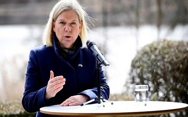 Swedish Prime Minister Magdalena Andersson (Photo Source: Reuters)